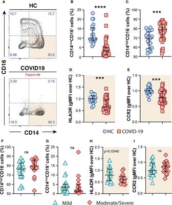 Persistent Oxidative Stress and Inflammasome Activation in CD14highCD16− Monocytes From COVID-19 Patients